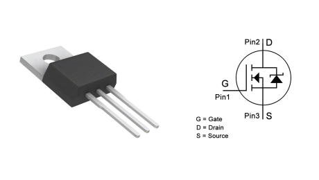 IRLZ44N MOSFET -Datenblatt, Schaltung, Äquivalent, Pinout