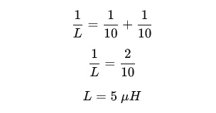 Parallel Inductor Calculation Example