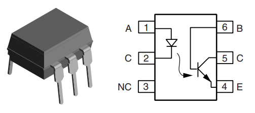4N35 Pinout and Pin Details